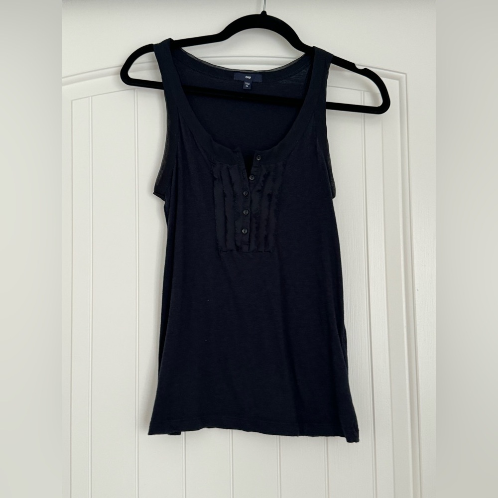 Gap Vintage Tank Top Navy Blue | XSmall